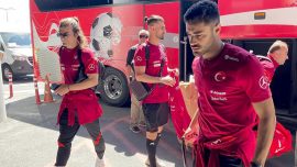 A Milli Futbol Takımı Litvanya'da
