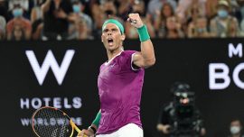 Nadal Paris'te yarı finalde
