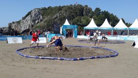Plaj güreşi 2024 Paris Olimpiyatları'na gösteri sporu olarak girebilir
