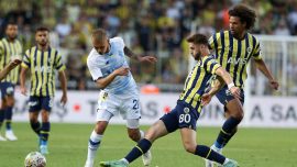 10 kişi kalan Fenerbahçe Dinamo Kiev'e elendi