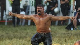 Antalya Kırkpınar'da başpehlivanlığa ambargo koydu