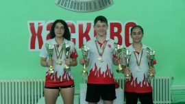 Milli badmintoncular Bulgaristan'da 4 madalya kazandı
