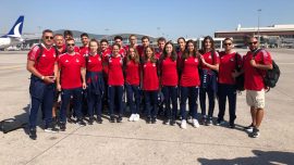Milli sporcular EYOF 2022 için Slovakya'ya gitti