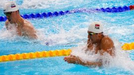Milli yüzücü Emre Sakçı'dan gümüş madalya
