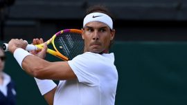 Nadal Wimbledon'da çeyrek finalde