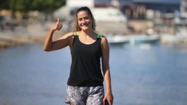 Manş Denizi'ni yüzerek geçen Aysu Türkoğlu başarısındaki sırları anlattı