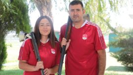 Plak Atışları Avrupa Şampiyonası'nda milli sporcular gümüş madalya kazandı