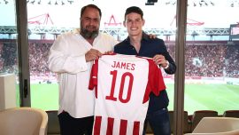 James Rodriguez Olympiakos'ta