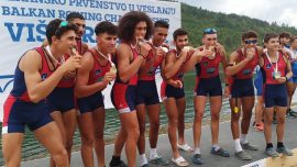 Kürek milli takımı Balkan şampiyonu oldu