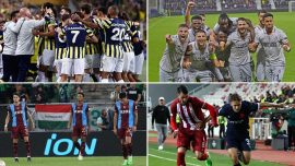 Türk takımları Avrupa'da sahne aldı