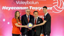 Türkiye Voleybol Federasyonu'na sponsor desteği