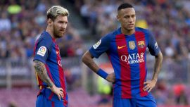 Barcelona'ya transferiyle ilgili yargılanan Neymar ifade verdi