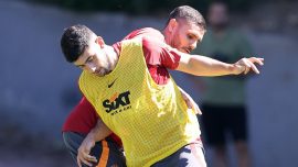 Galatasaray'da Kayserispor maçı hazırlıklarını sürüyor