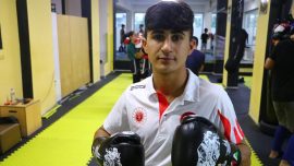 Muaythai sporcusu Cihan Doğu'nun hedefi dünya şampiyonluğu