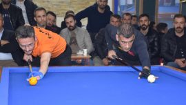 Dünya şampiyonu bilardocular Şırnak'ta deneyimlerini aktardı