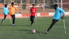 Eyyübiye Belediyespor Ampute Futbol Takımı Süper Lig'e iddialı başlayacak