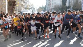 Denizli'de 87. Büyük Atatürk Koşusu yapıldı