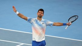 Avustralya Açık şampiyon Novak Djokovic