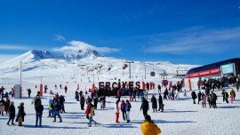 Erciyes Dünya Kar Motosikleti Şampiyonası'na hazırlanıyor