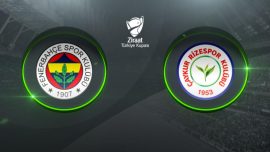 Fenerbahçe kupada Çaykur Rizespor'u ağırlayacak