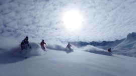 Kaçkar Dağları'nda "heliski" heyecanı başladı