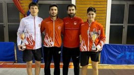 Milli sporcular Yunanistan'da 2 madalya kazandı