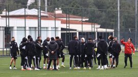 Beşiktaş'ta Şenol Güneş takımın temposundan memnun
