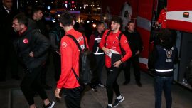 A Milli Futbol Takımı Bursa'da