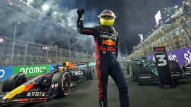 F1 Suudi Arabistan Grand Prix'sini Perez kazandı