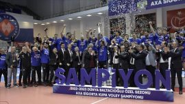 Erkekler Kupa Voley'de 29. şampiyon Halkbank