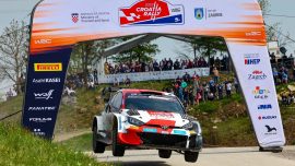 Hırvatistan Rallisi'nin galibi Evans