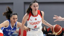 A Milli Kadın Basketbol Takımı Yunanistan'la hazırlık maçı yaptı