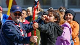 Diyarbakır'da kırsaldaki çocuklar sporla buluşuyor