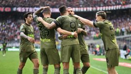Milan, Lazio'yu ilk yarıda bulduğu gollerle yendi