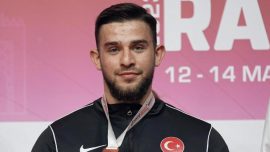 Milli sporcu Fatih Şen Fas'ta bronz madalya kazandı