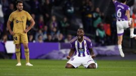 Valladolid şampiyon Barcelona'yı yendi