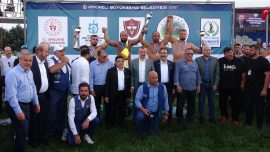 15. Sekapark Altın Kemer Yağlı Güreşleri'nde Orhan Okulu başpehlivan oldu