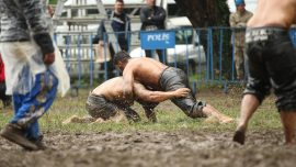 Akbalık Yağlı Güreşleri'nde başpehlivanlığı Serdar Yıldırım kazandı