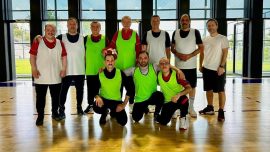 Cumhurbaşkanı Erdoğan'dan basketbol maçı