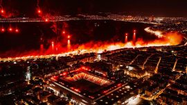 Göztepe'de 98. yıl coşkusu yaşandı