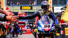 Milli motosikletçi Toprak Razgatlıoğlu İtalya'da 2. oldu