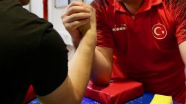 Para Bilek Güreşi Avrupa Şampiyonası'nın ilk gününde milli sporcular 11 madalya aldı