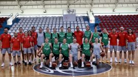 20 Yaş Altı Basketbol Kız Milli Takımı Avrupa Şampiyonası'na hazırlanıyor