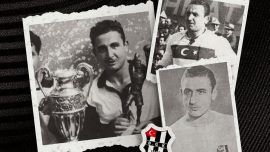 Beşiktaş'ın eski futbolcularından Şükrü Gülesin kabri başında anıldı