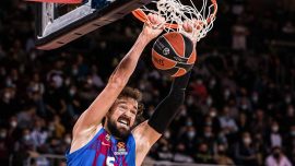 Milli basketbolcu Sertaç Şanlı Barcelona'ya veda etti