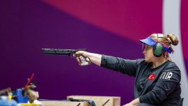 Para Atıcılık WSPS Dünya Kupası'nda milli sporcu Ayşegül Pehlivanlar bronz madalya kazandı