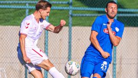 Samsunspor hazırlık maçında Rizespor'u 1-0 mağlup etti