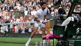 Wimbledon finalinde sinirlerine hakim olamayan Novak Djokovic'e para cezası