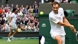 Wimbledon'da Carlos Alcaraz ve Daniil Medvedev yarı finale kaldı