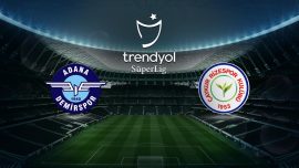 Adana Demirspor Çaykur Rizespor'u konuk edecek